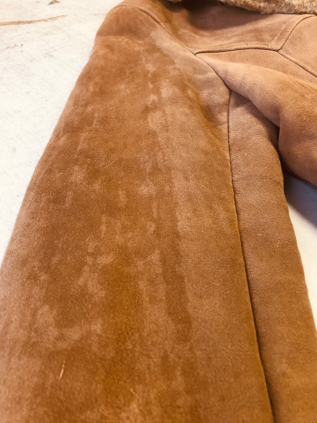 Vintage 70's Men Western Sheepskin Coat in Brown - NorthernGrip