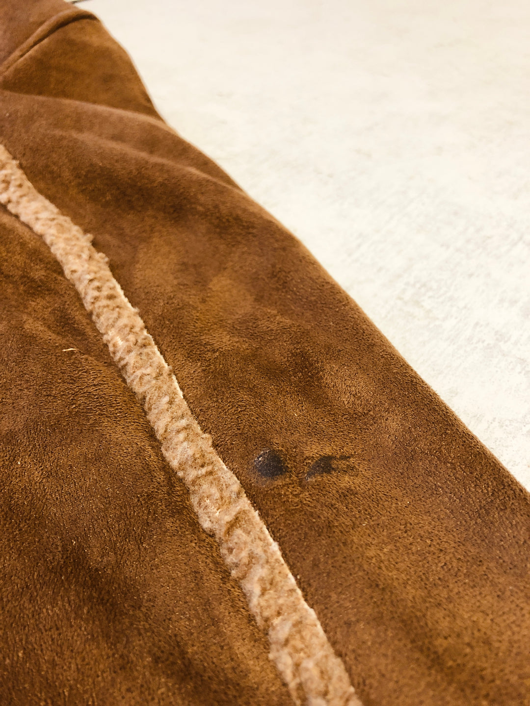 Vintage 90's Men Western Sherpa Jacket in Brown - NorthernGrip