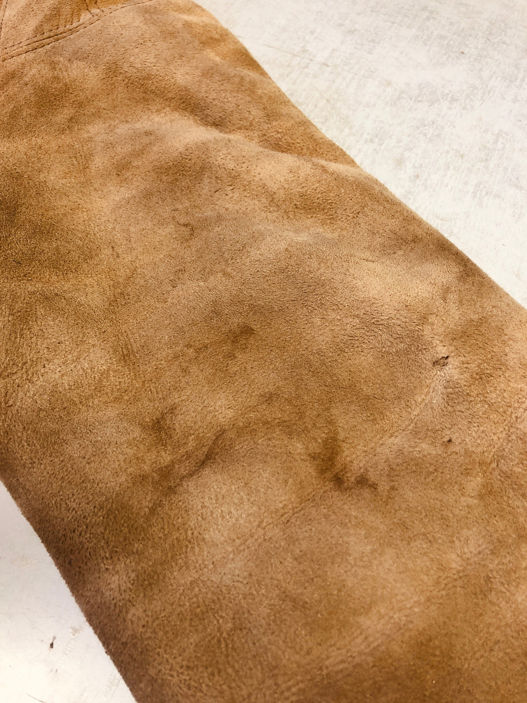 Vintage 80's Women Long Sheepskin Coat in Brown - NorthernGrip