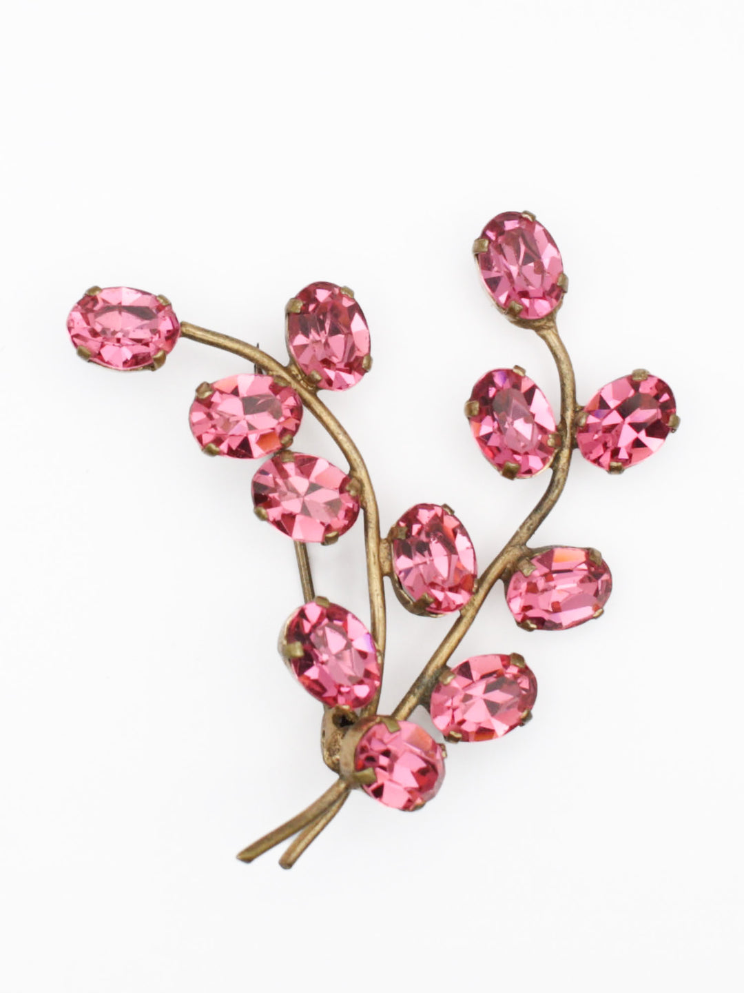Vintage 30's Brooch in Pink