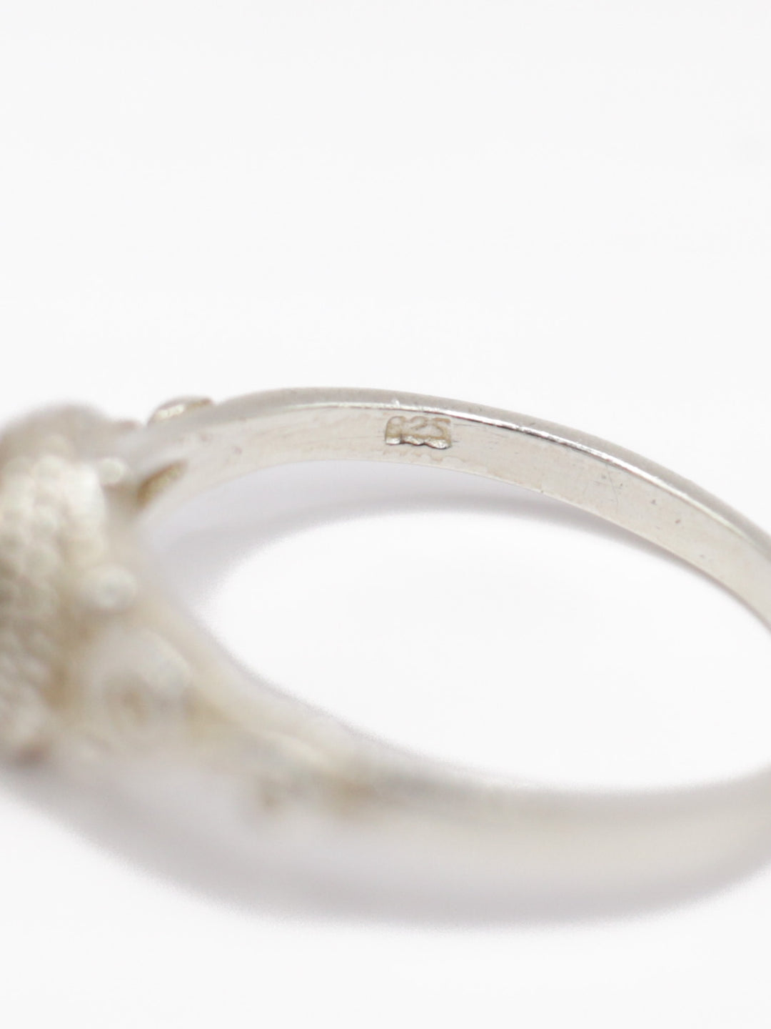 Vintage 925 Silver Yin Yang Ring Size 6 US 16.5mm