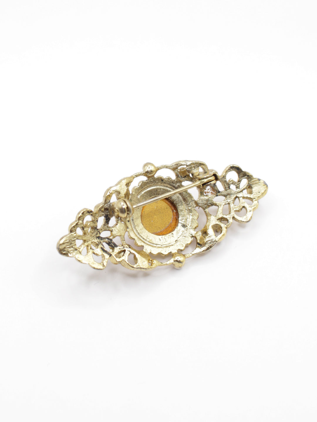 Vintage 60's Brooch in Red