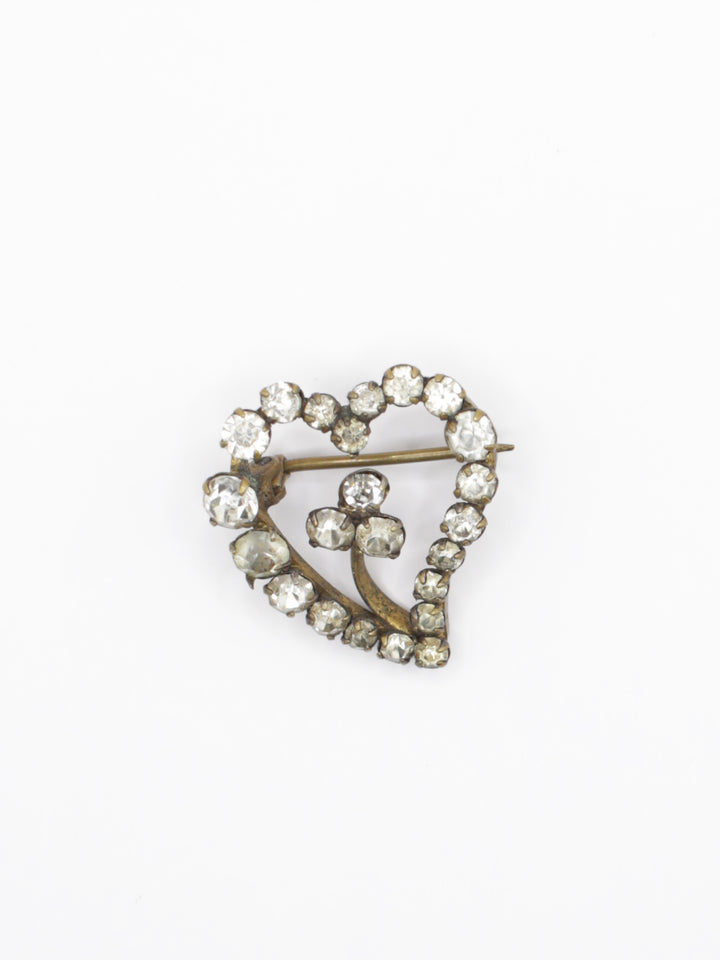 Vintage 20's Brooch in Gold