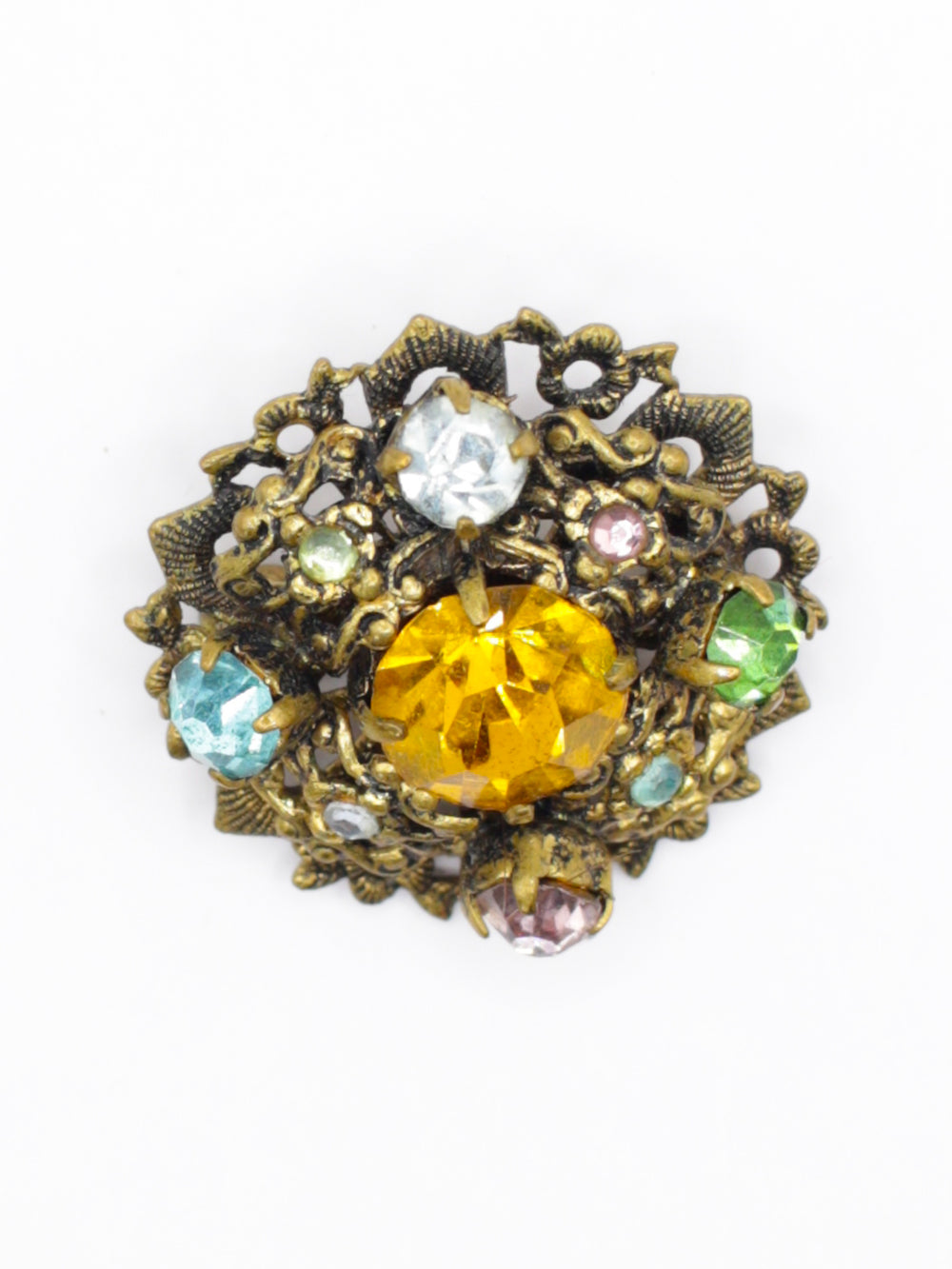 Vintage 50's Brooch in Multi