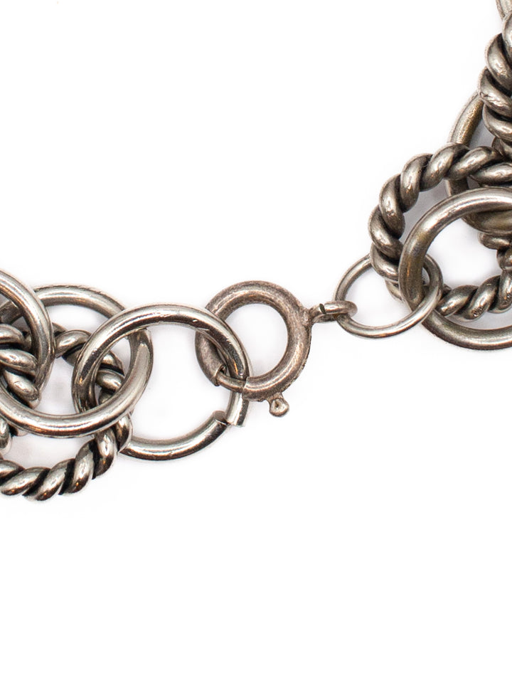 Vintage 80's Bracelet in Silver