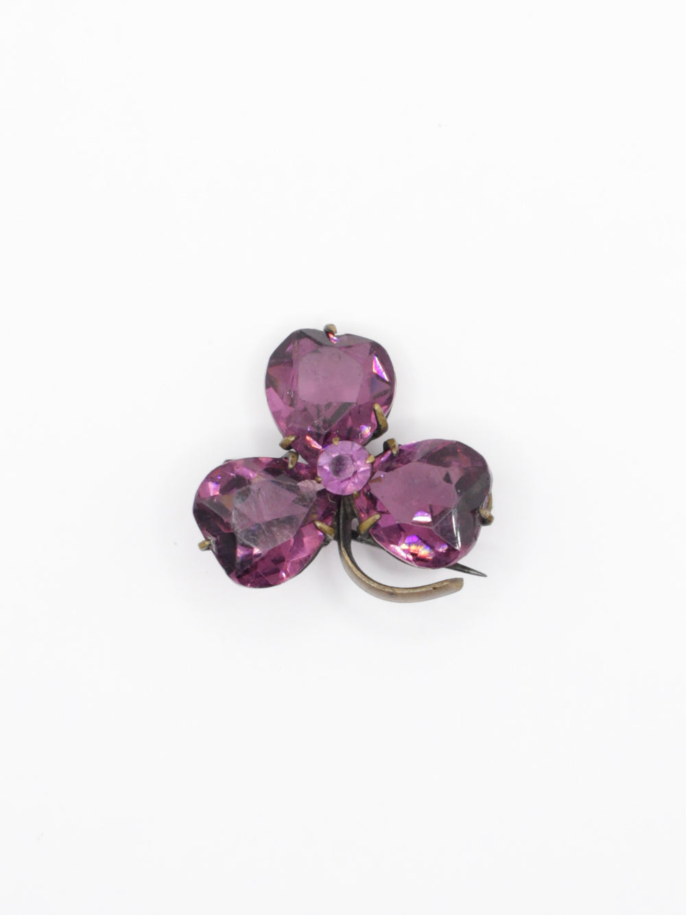 Vintage 20's Brooch in Purple