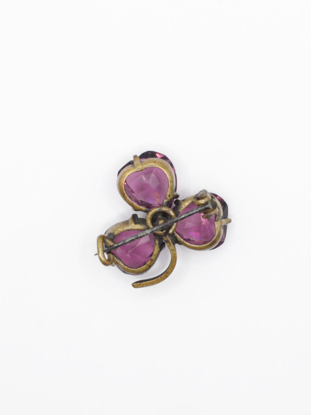 Vintage 20's Brooch in Purple