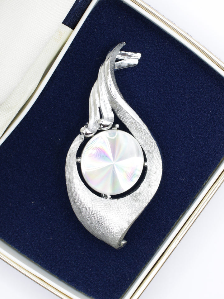 Vintage 60's Brooch in Silver
