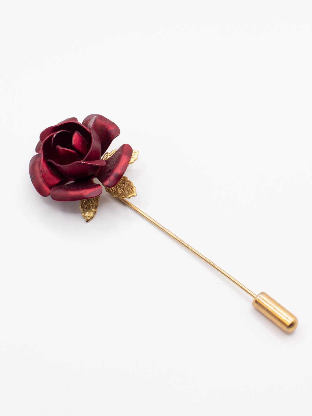 Vintage 80's Brooch in Red