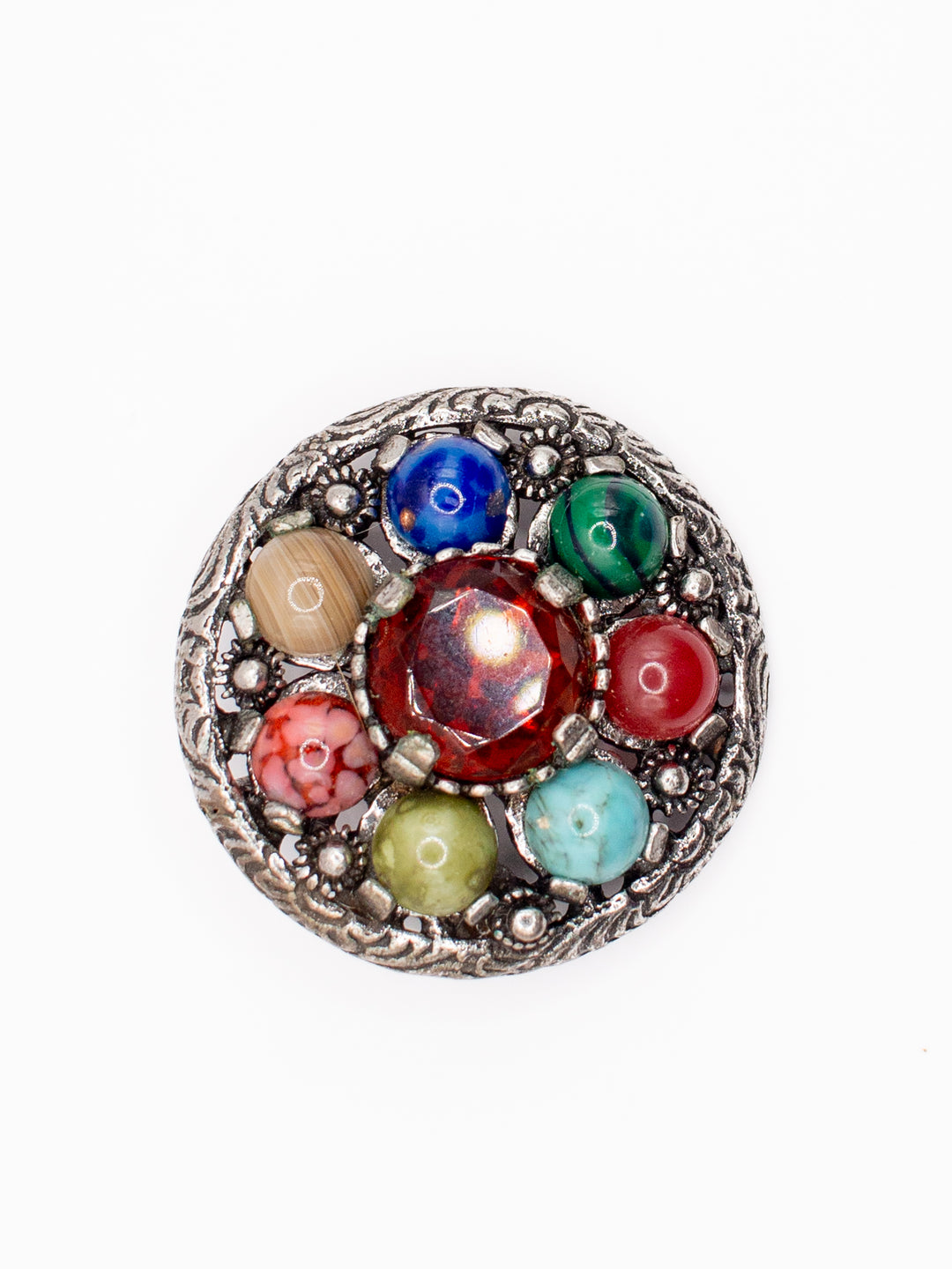 Vintage 60's Brooch in Multi
