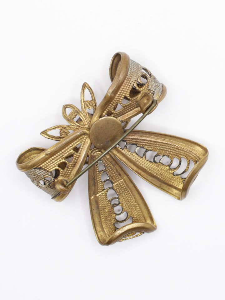 Vintage 50's Brooch in Gold