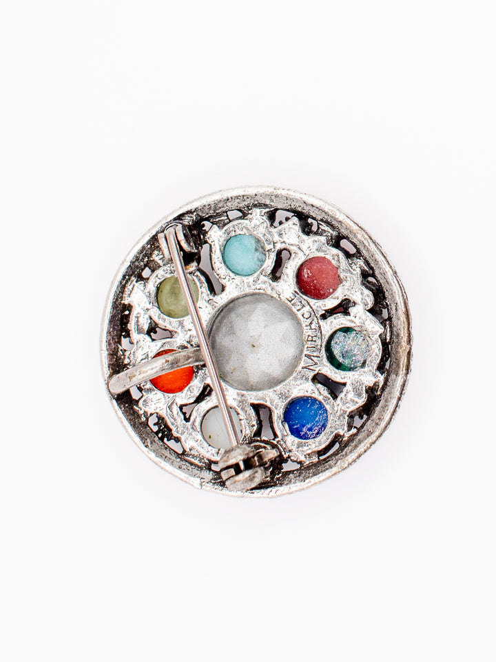 Vintage 60's Brooch in Multi