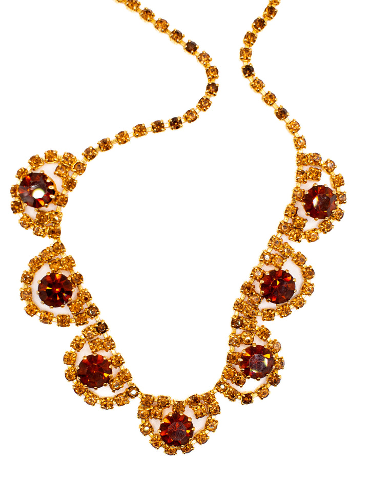 Vintage 50's Necklace in Gold