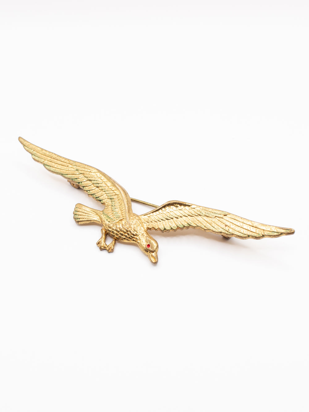 Vintage 60's Brooch in Brass