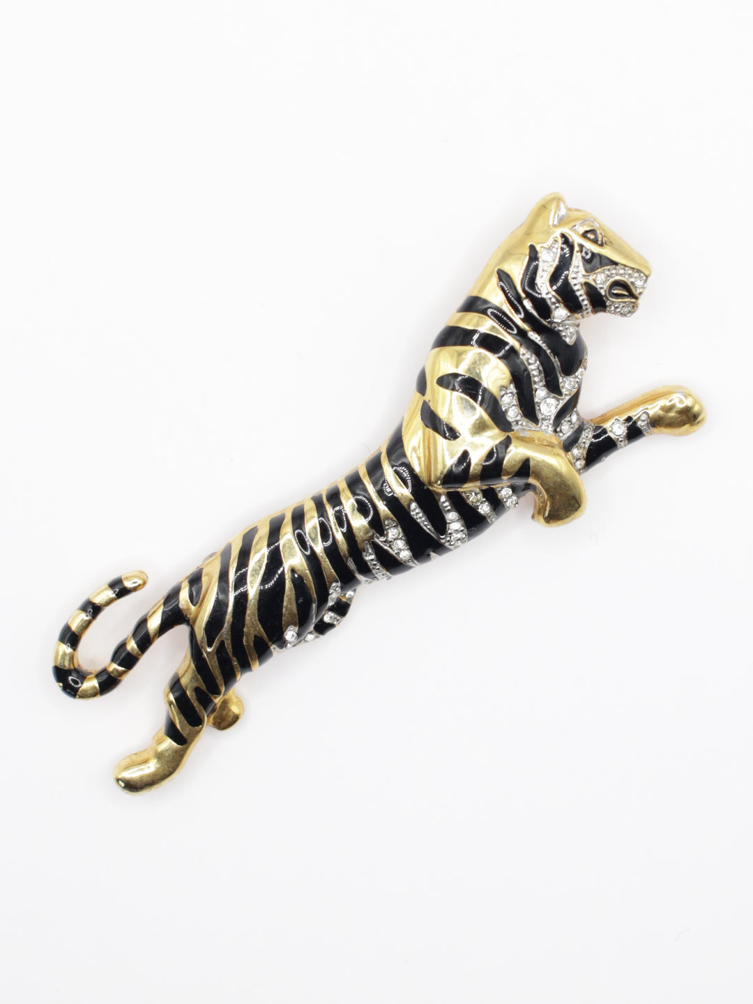 Vintage 80's Brooch in Black