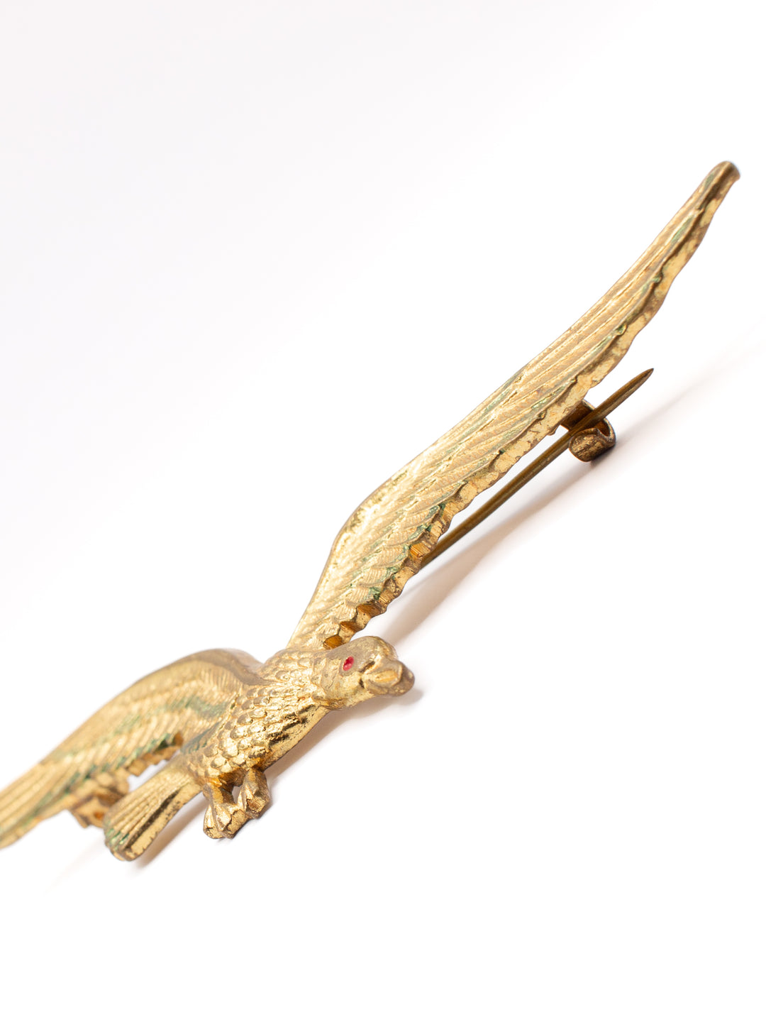 Vintage 60's Brooch in Brass