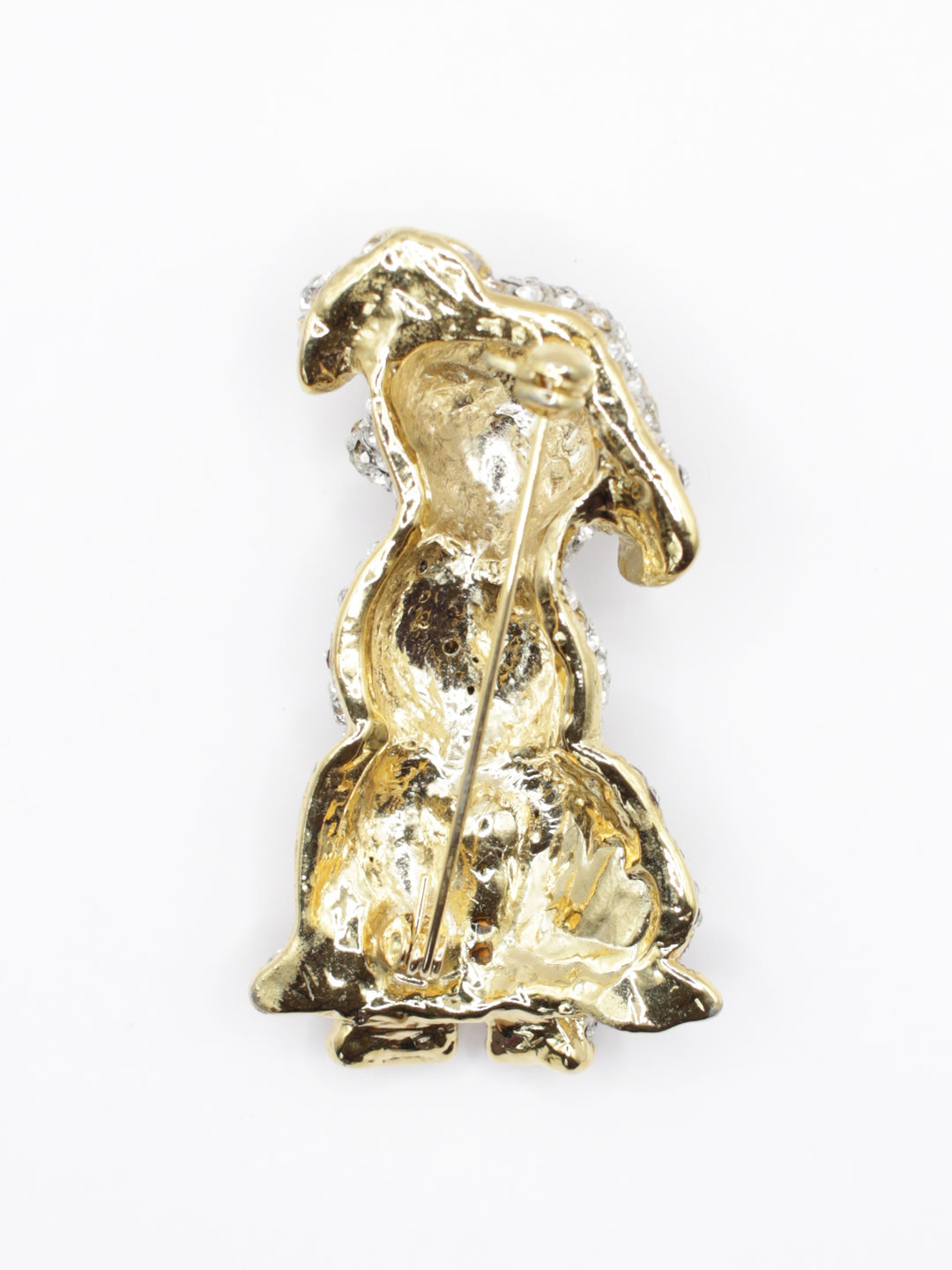 Vintage 80's Brooch in Gold