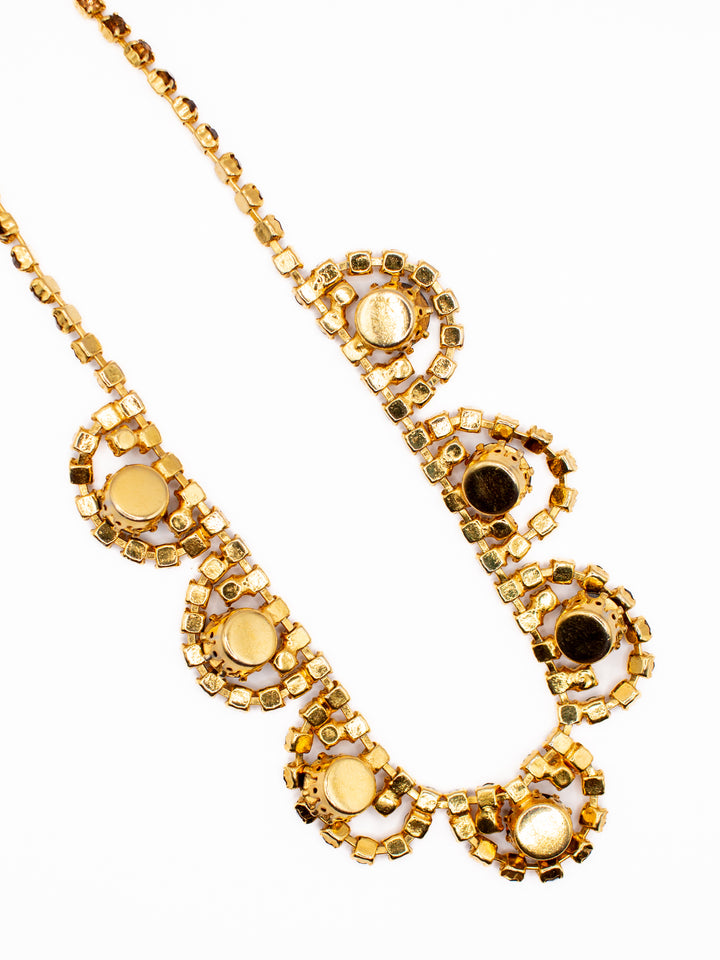 Vintage 50's Necklace in Gold