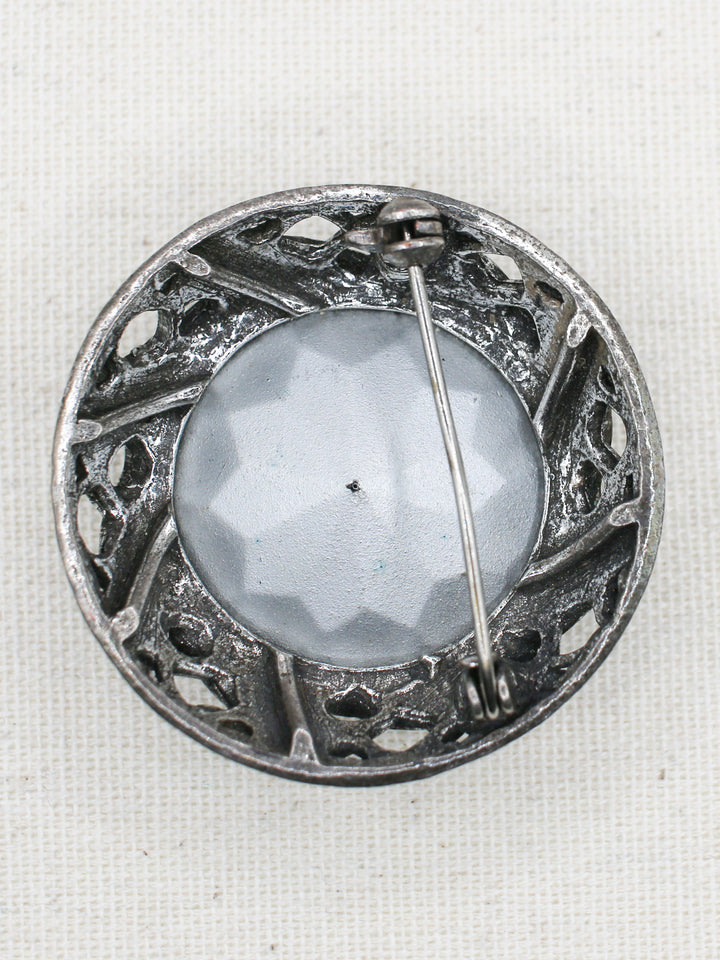 Vintage 60's Brooch in Silver