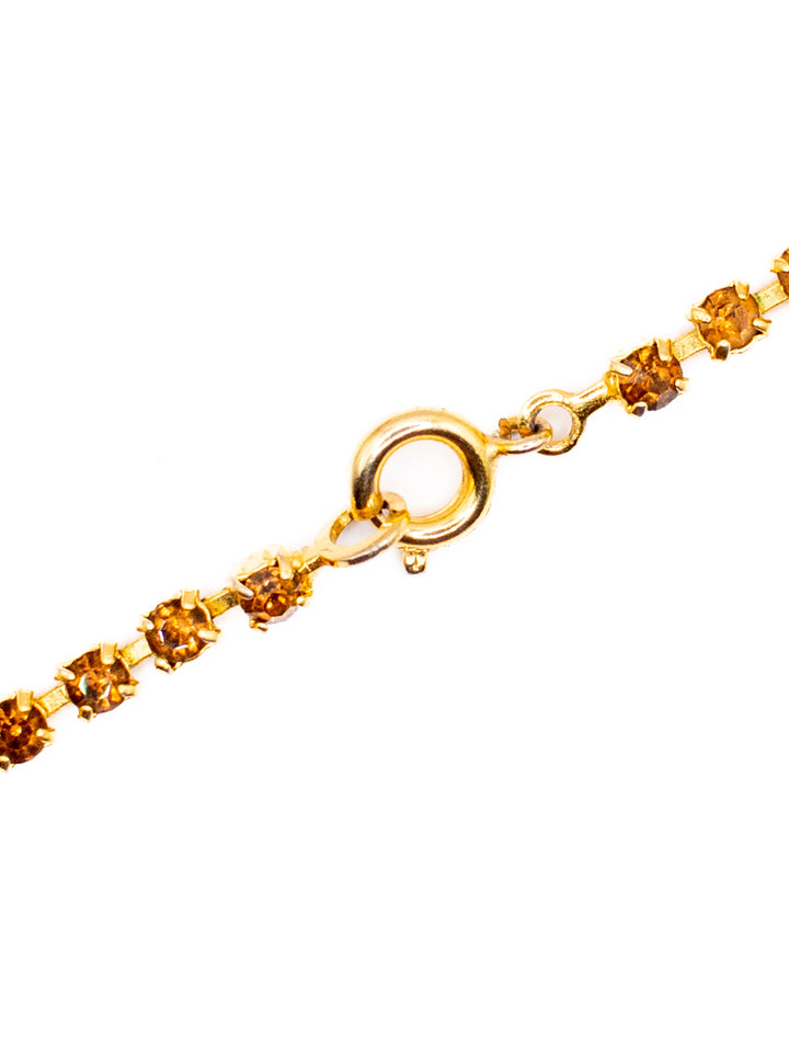 Vintage 50's Necklace in Gold