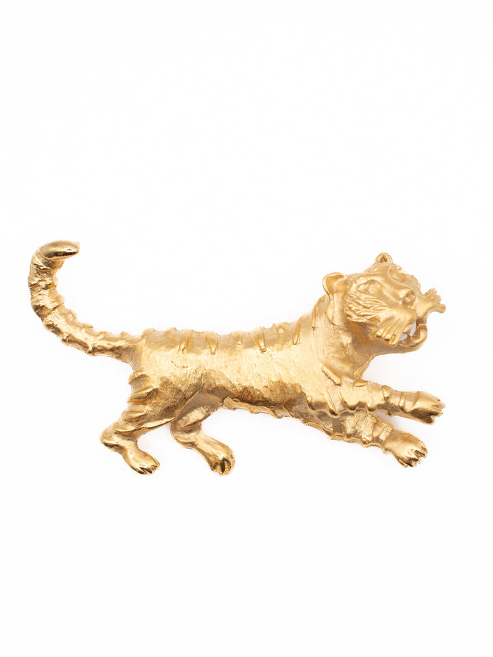 Vintage 60's Brooch in Gold