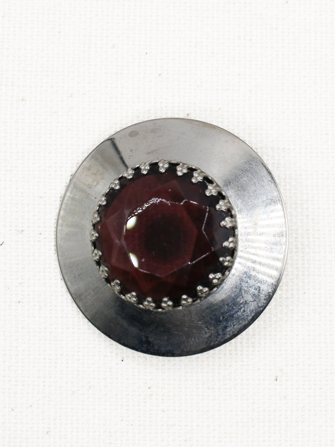 Vintage 80's Brooch in Silver
