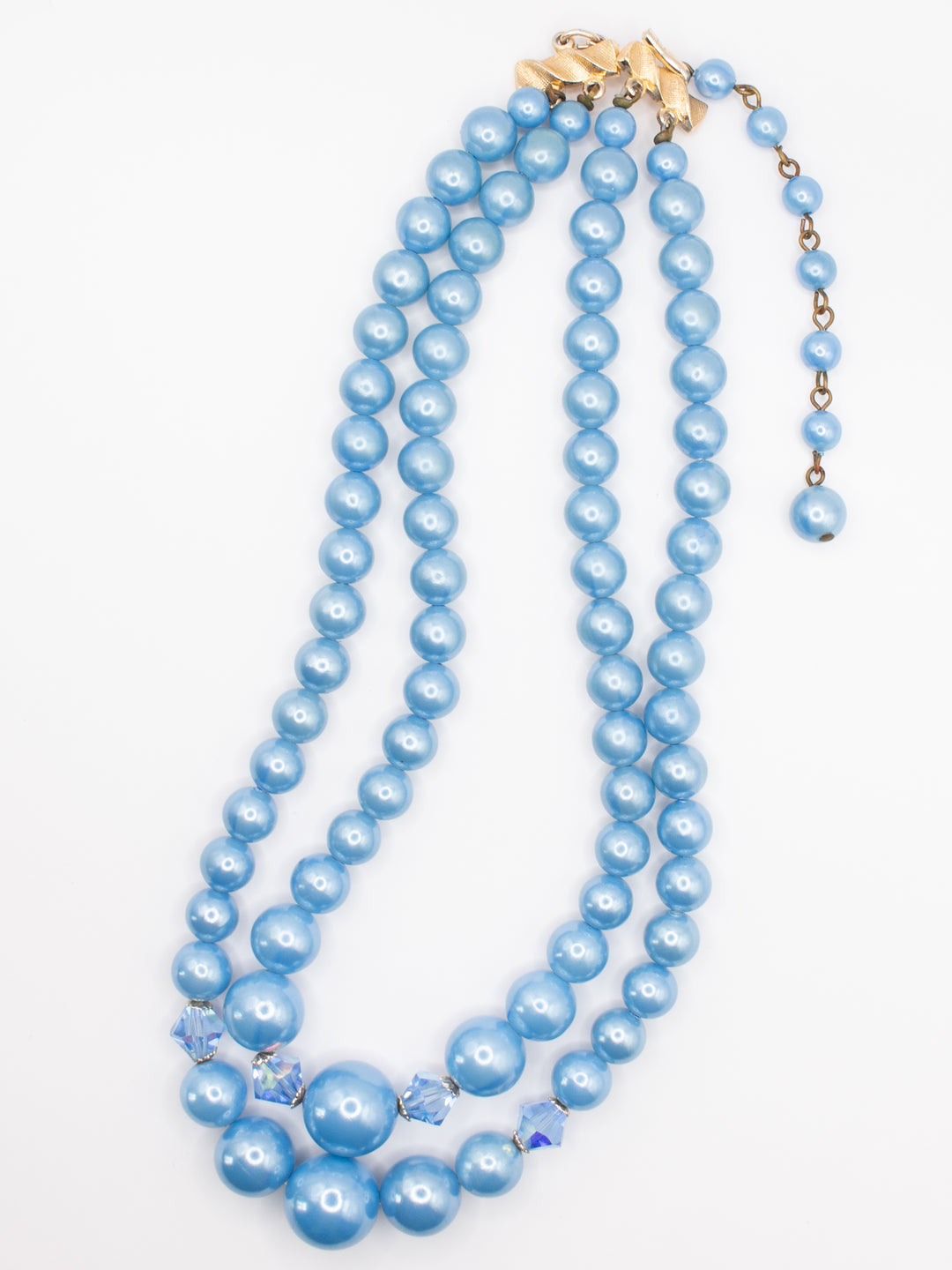 Vintage 50's Necklace in Blue