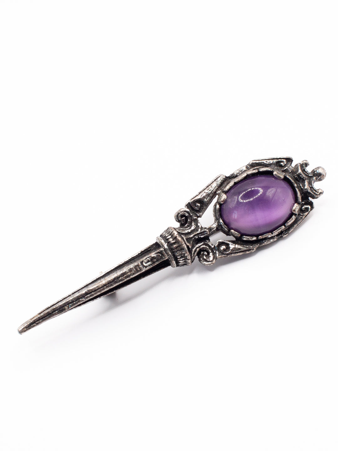 Vintage 60's Brooch in Purple