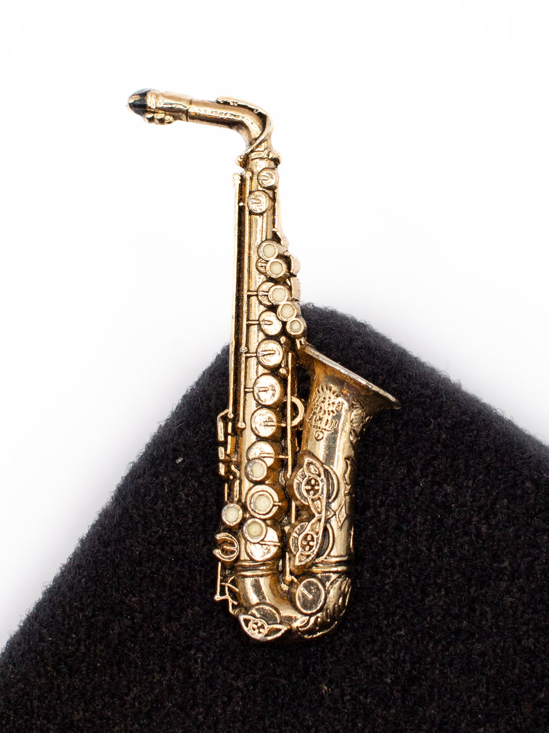 Vintage 80's Brooch in Gold