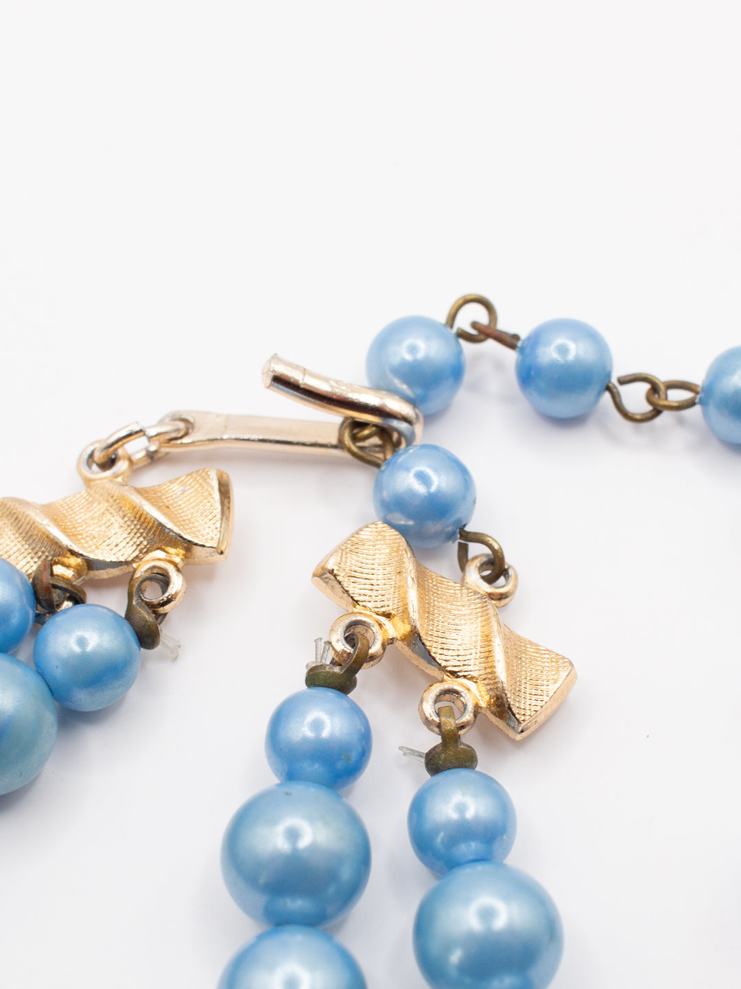 Vintage 50's Necklace in Blue