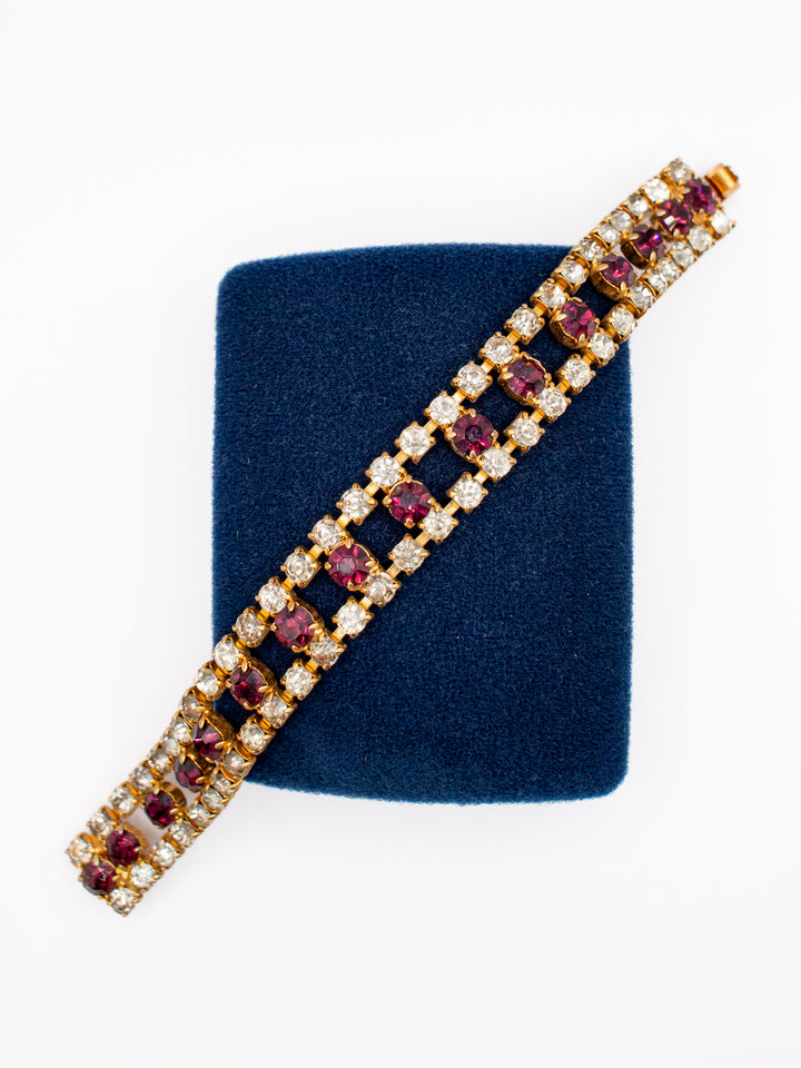 Vintage 50's Bracelet in Purple