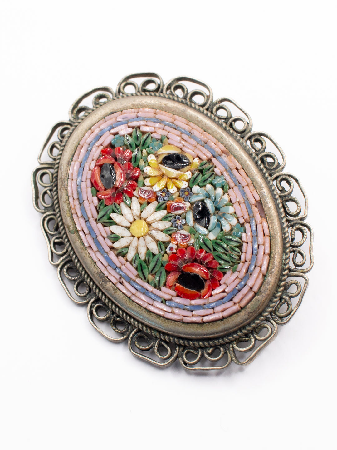 Vintage 50's Brooch in Multi