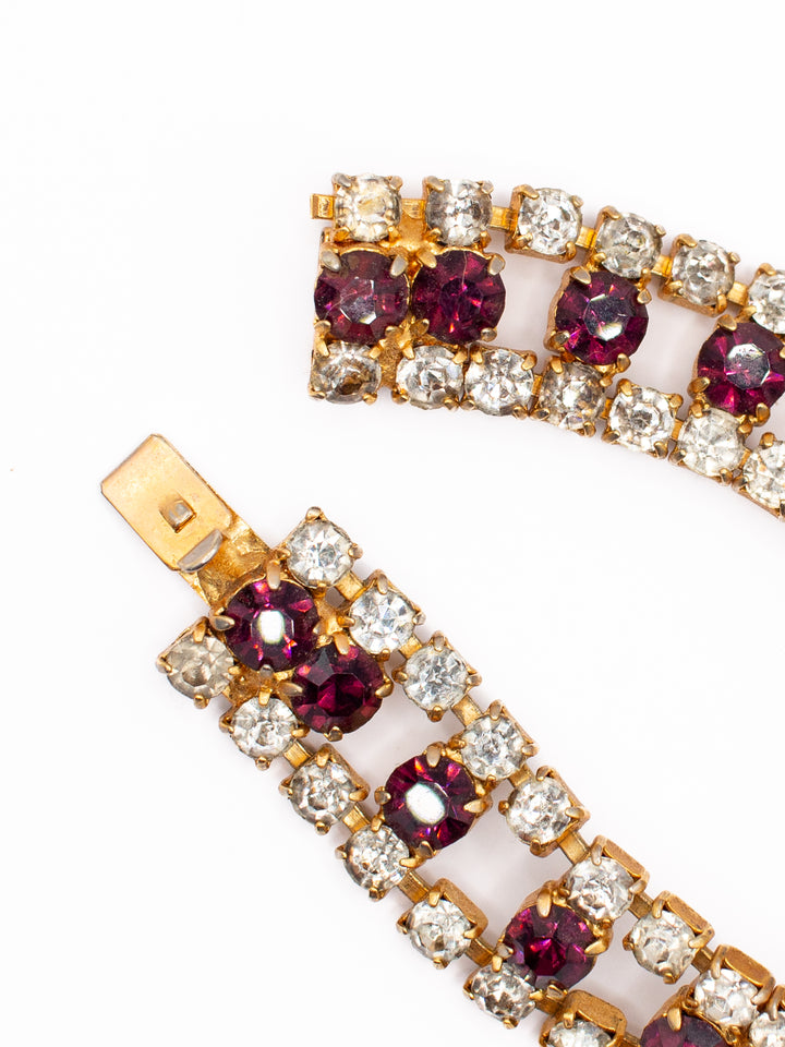 Vintage 50's Bracelet in Purple