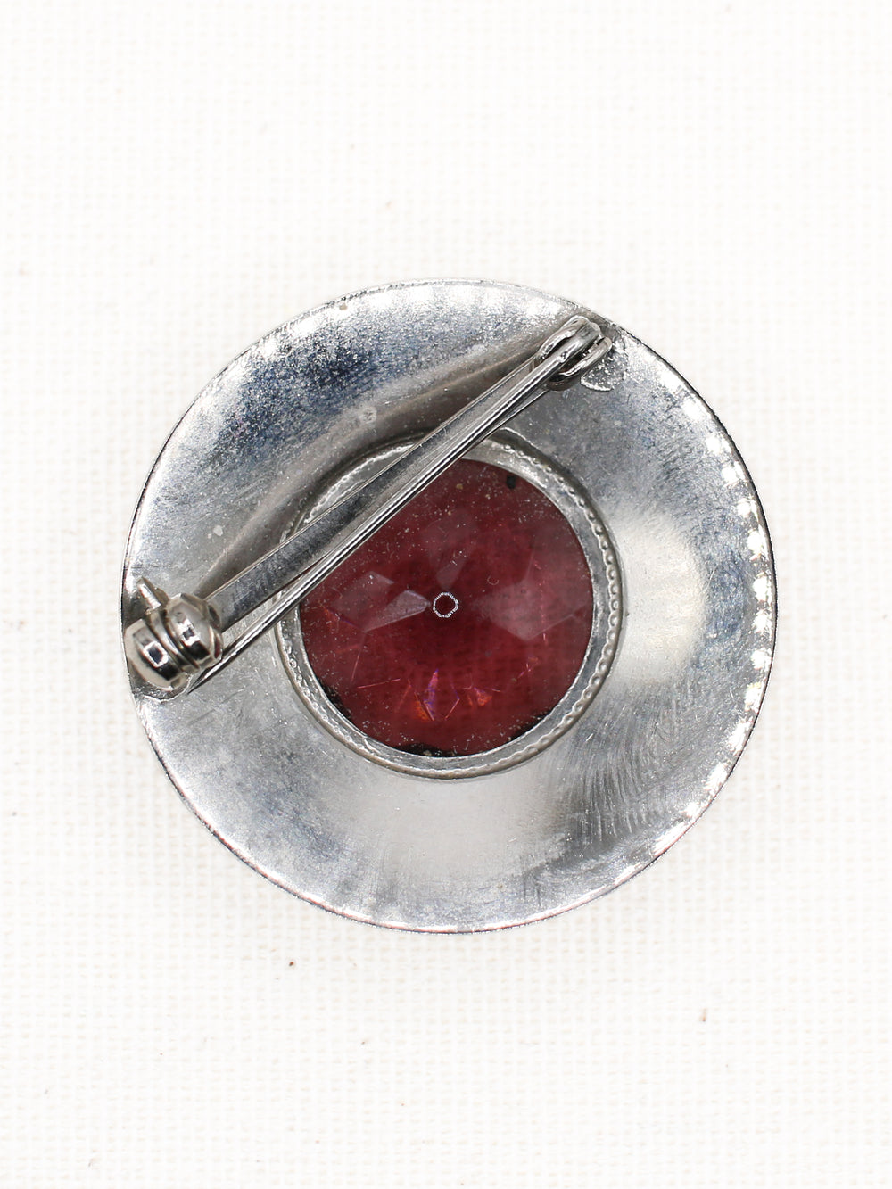 Vintage 80's Brooch in Silver