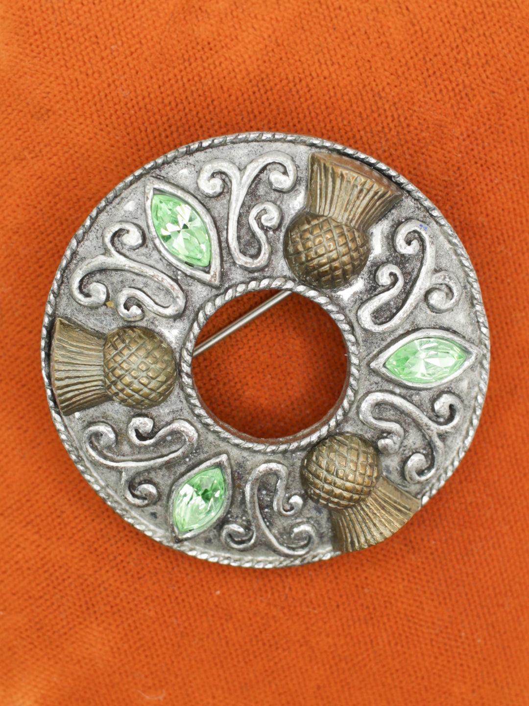 Vintage 60's Brooch in Silver