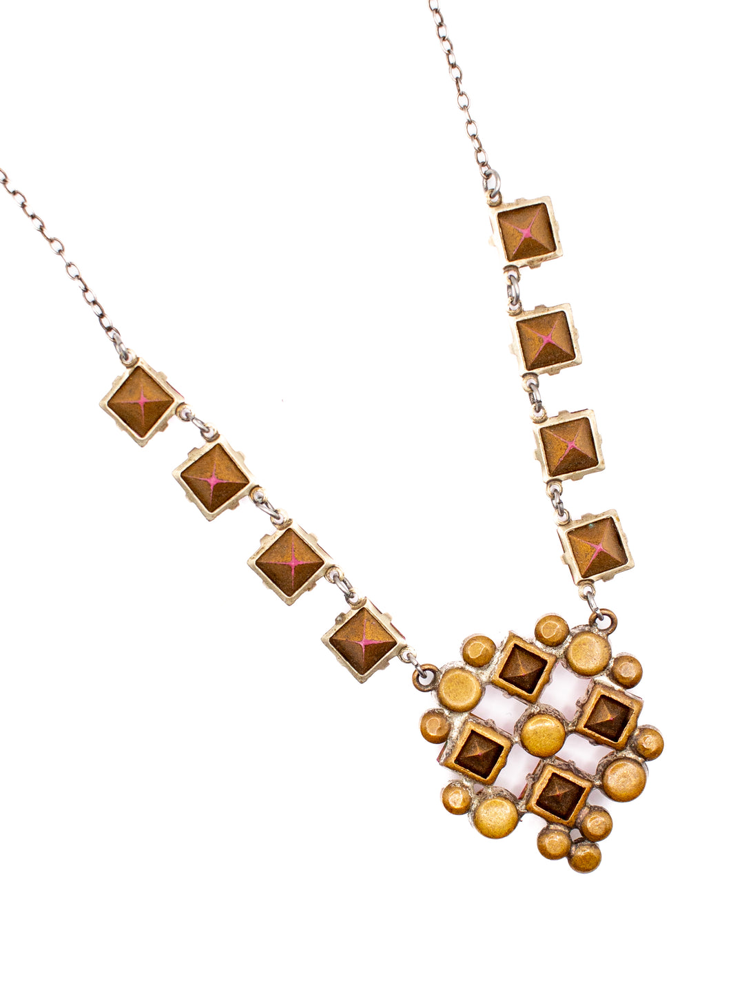 Vintage 20's Necklace in Pink