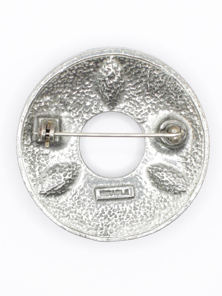 Vintage 60's Brooch in Silver