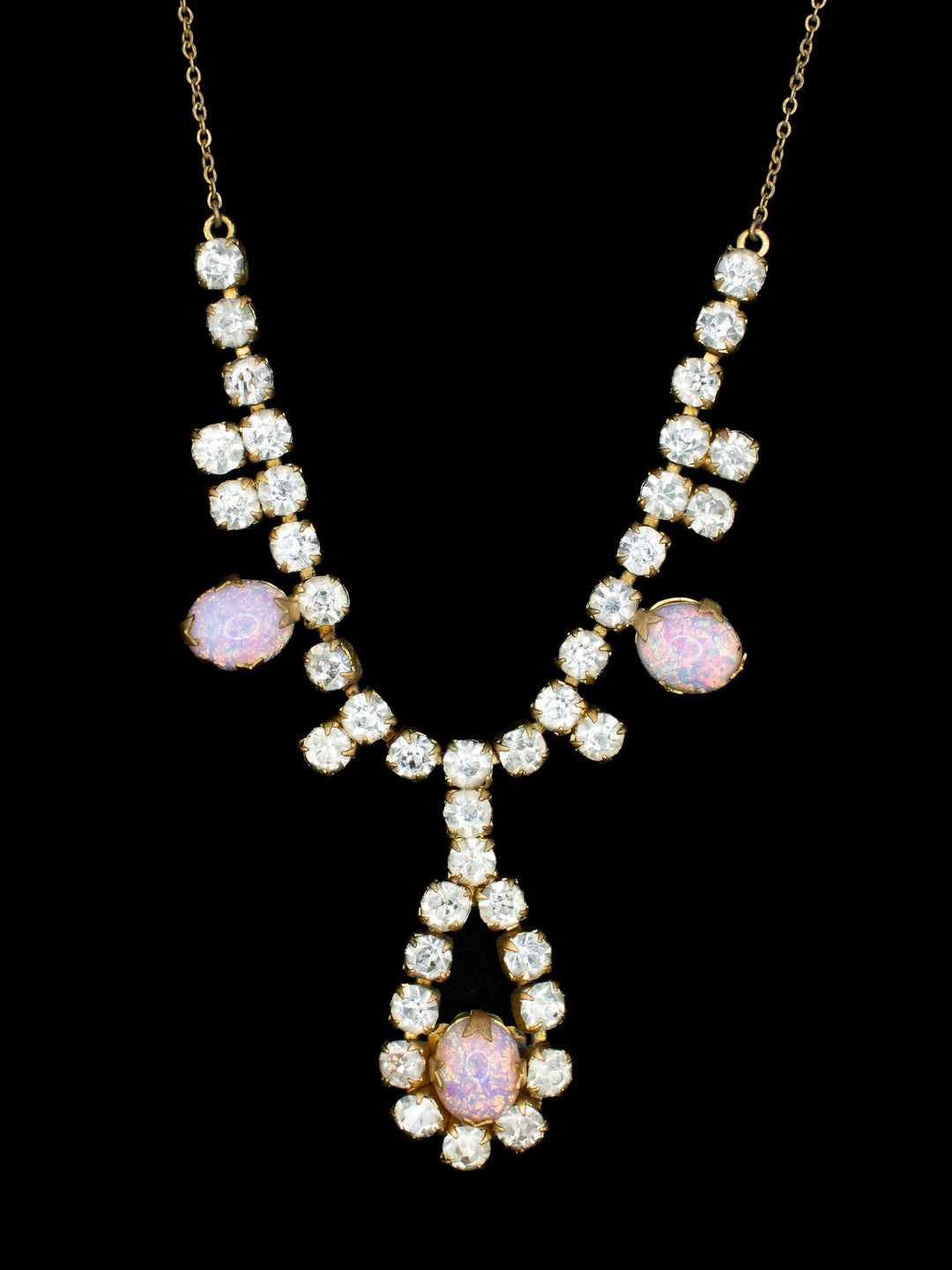 Vintage 50's Necklace in Gold