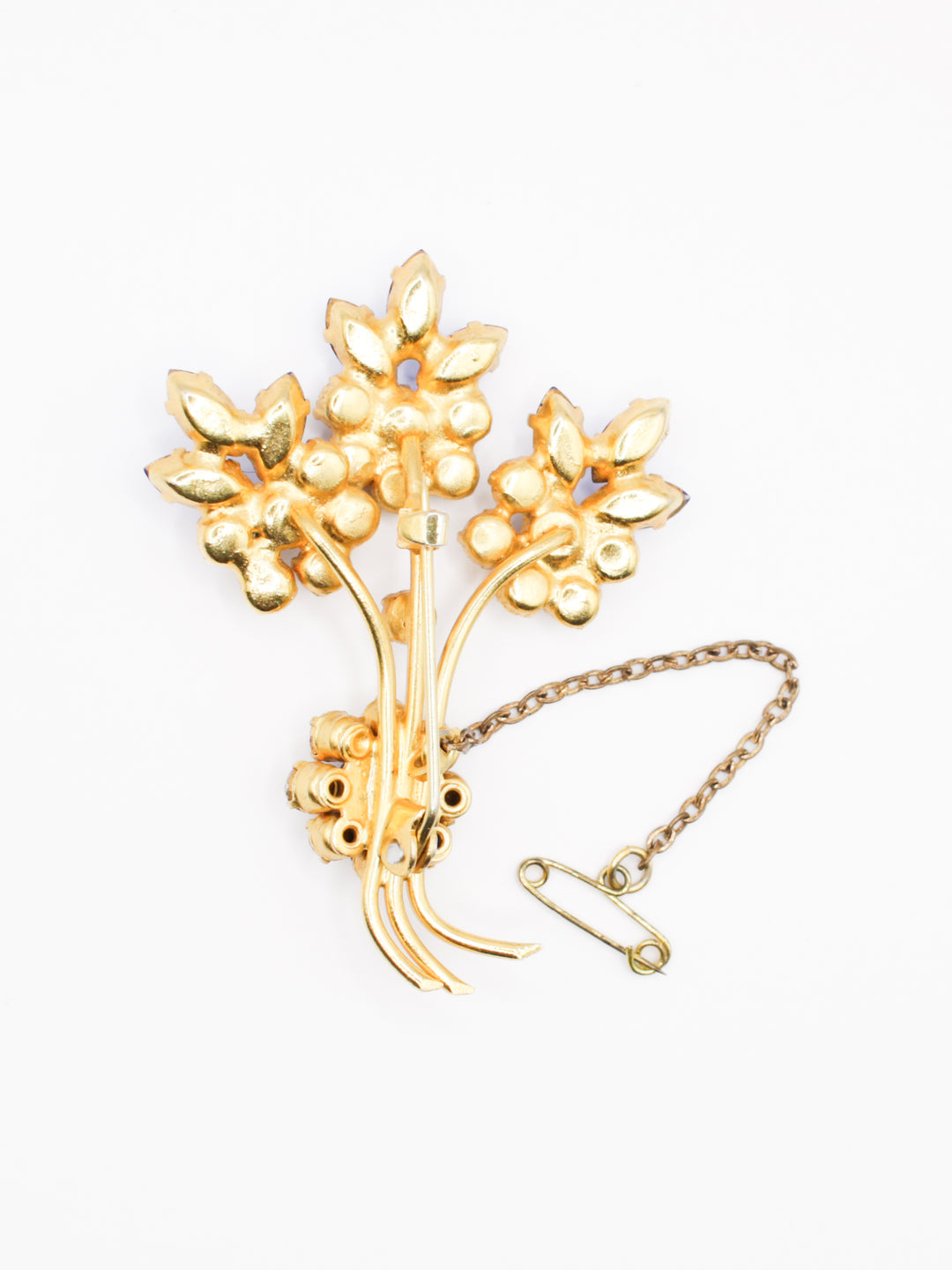 Vintage Brooch in Blue