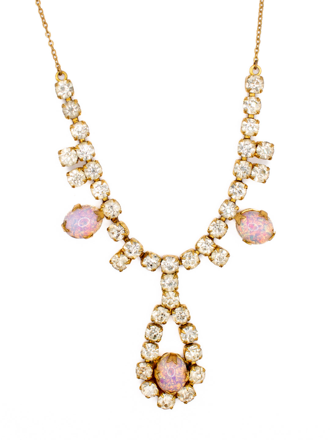 Vintage 50's Necklace in Gold