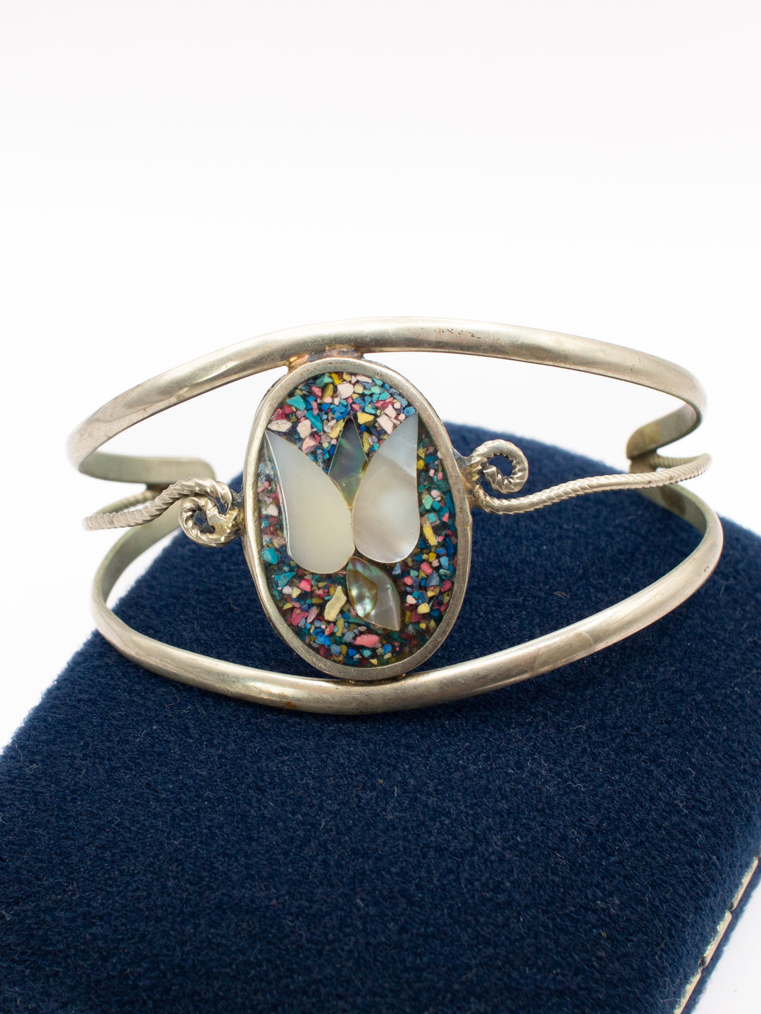Vintage 70's Bracelet in Silver