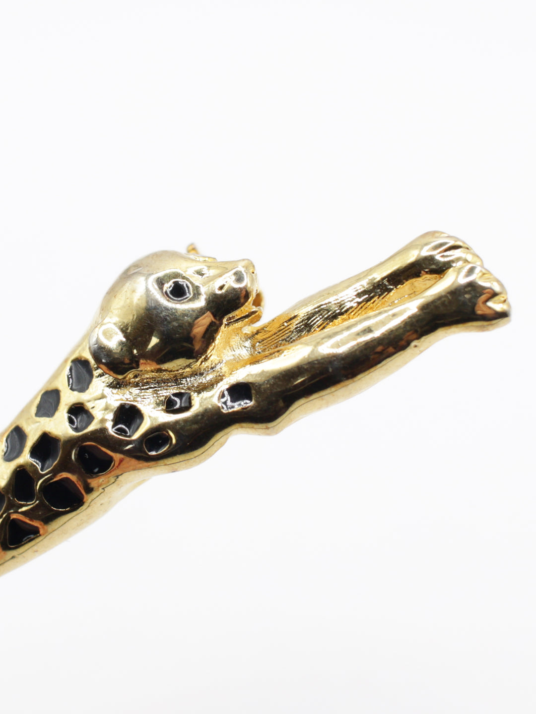 Vintage 80's Brooch in Gold
