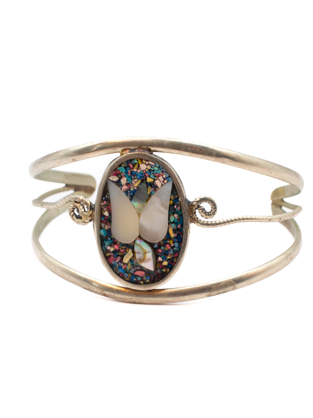 Vintage 70's Bracelet in Silver