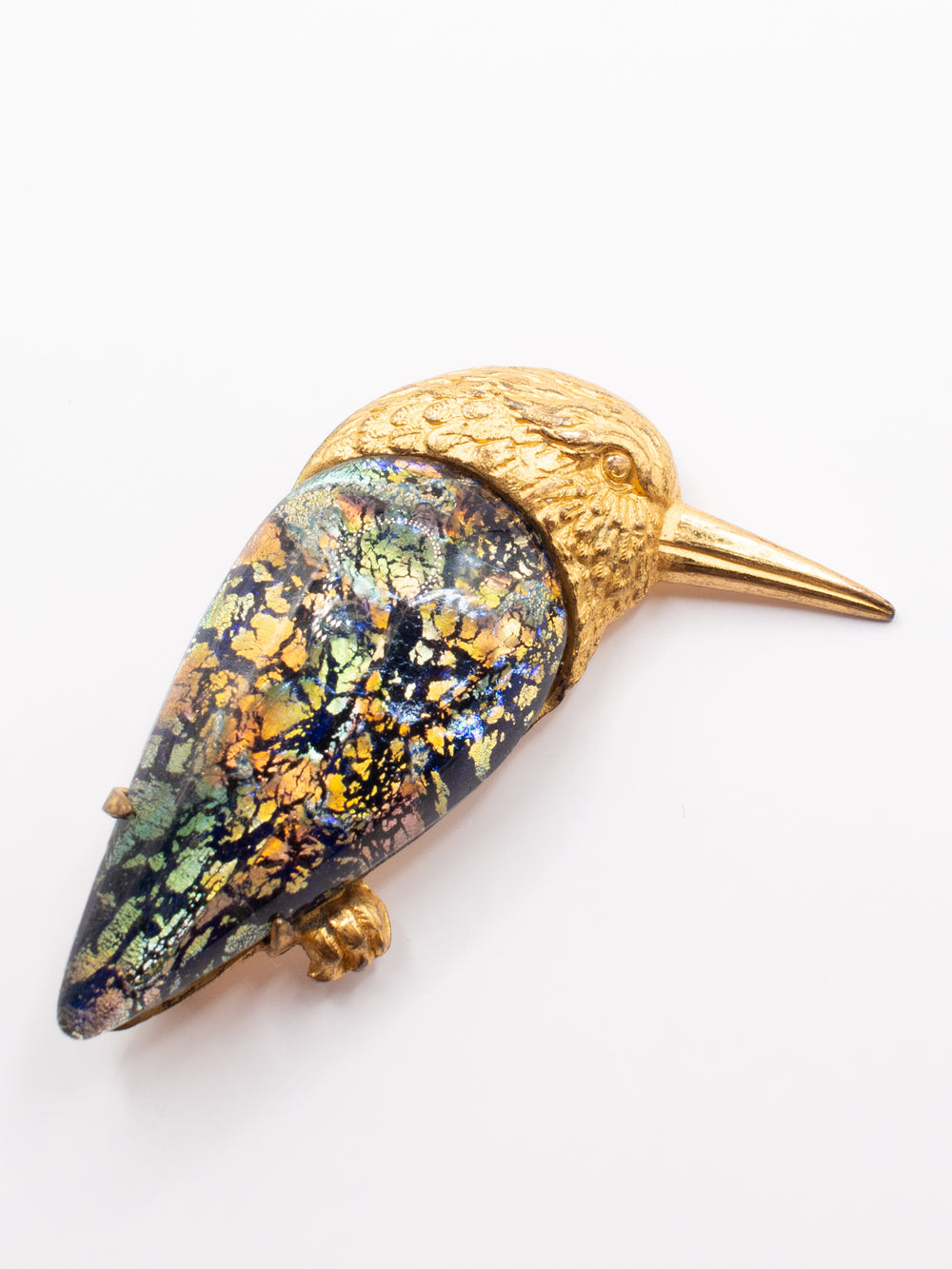 Vintage 30's Brooch in Gold