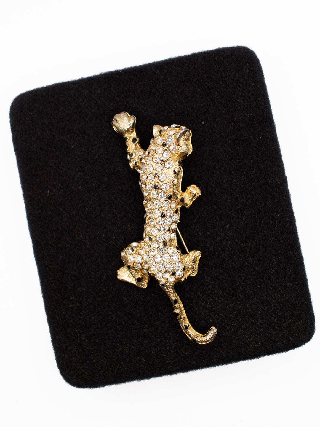 Vintage 80's Brooch in Gold