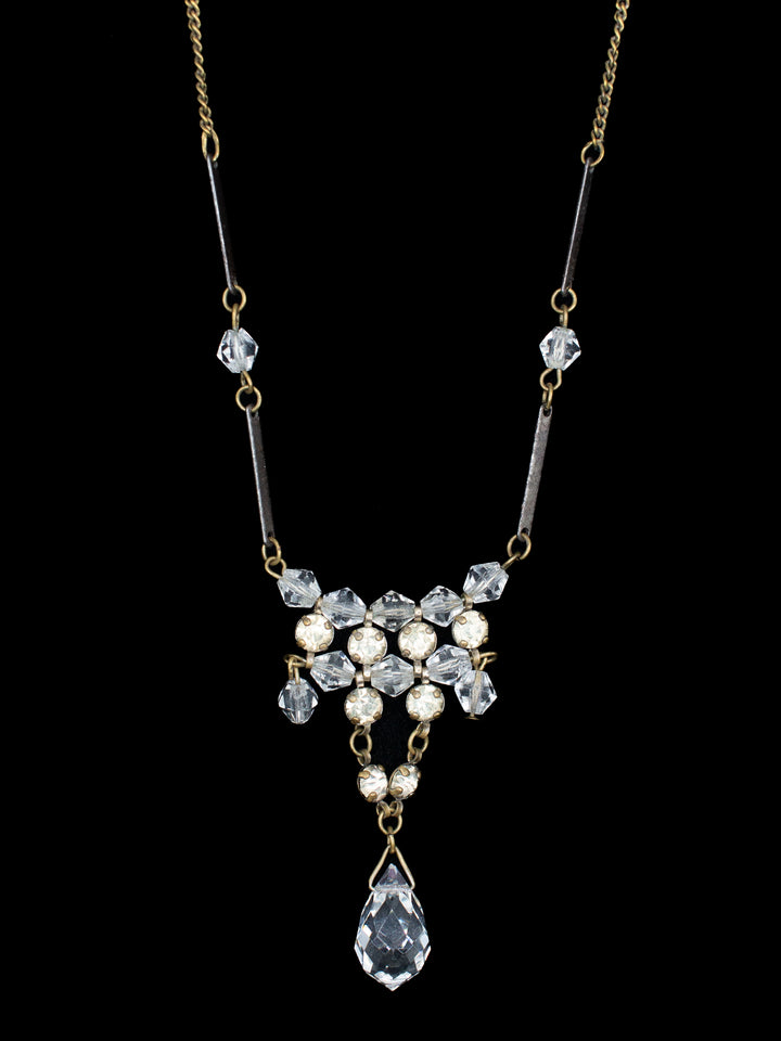 Vintage 20's Necklace in Brass
