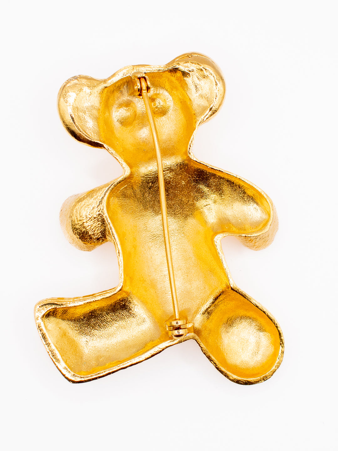 Vintage 80's Brooch in Gold