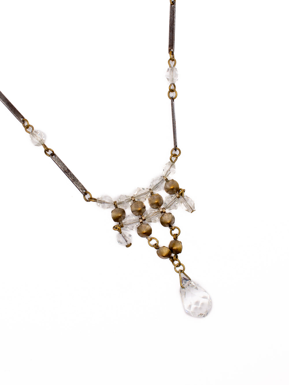 Vintage 20's Necklace in Brass