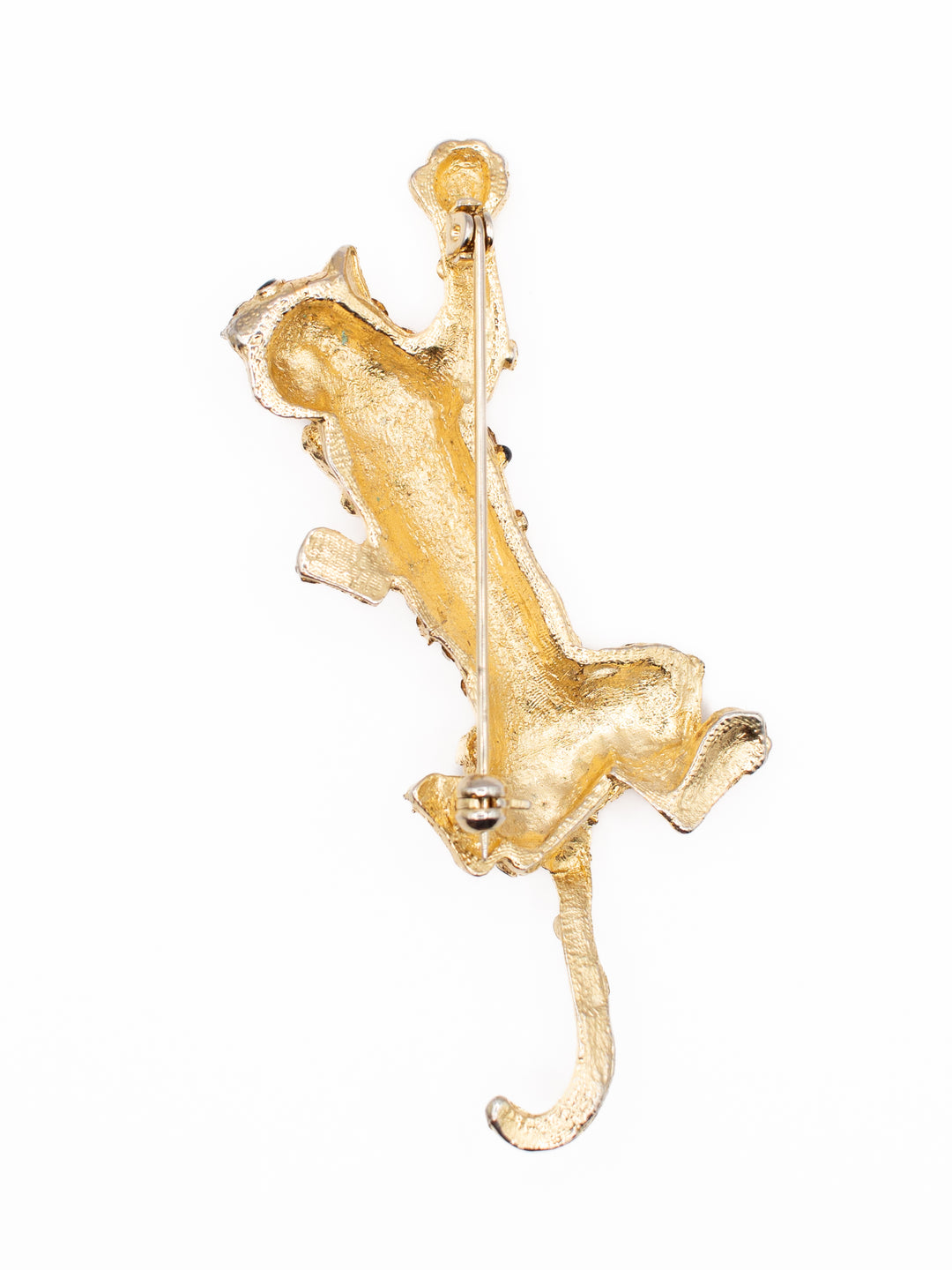 Vintage 80's Brooch in Gold
