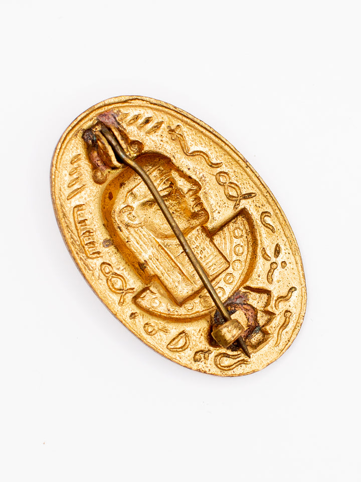 Vintage 60's Brooch in Gold